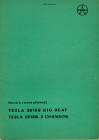 Tesla 2818b - Navod k udrzbe 